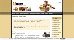 Desktop Screenshot of erozkaz.cz